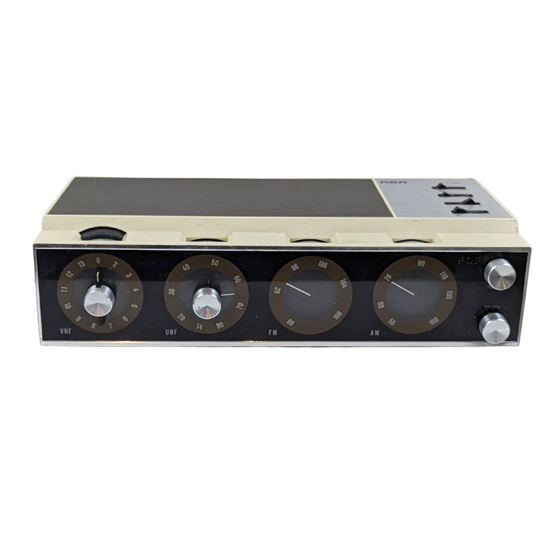 Rare Vintage RCA AM/ FM/ TV Braille Radio. Model RZC375W. #1339070 ...