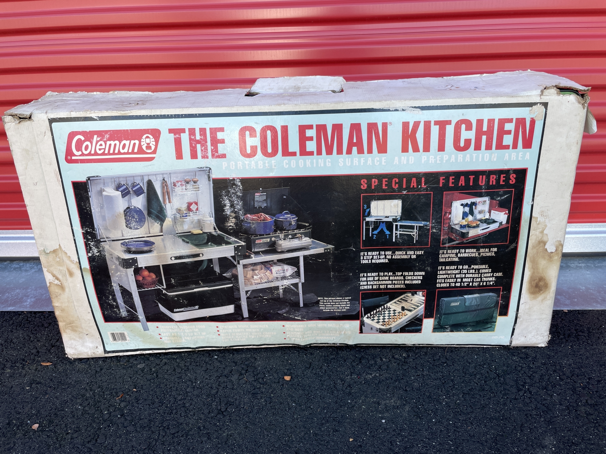 Vintage Coleman The Coleman Kitchen Outdoor Portable Camping