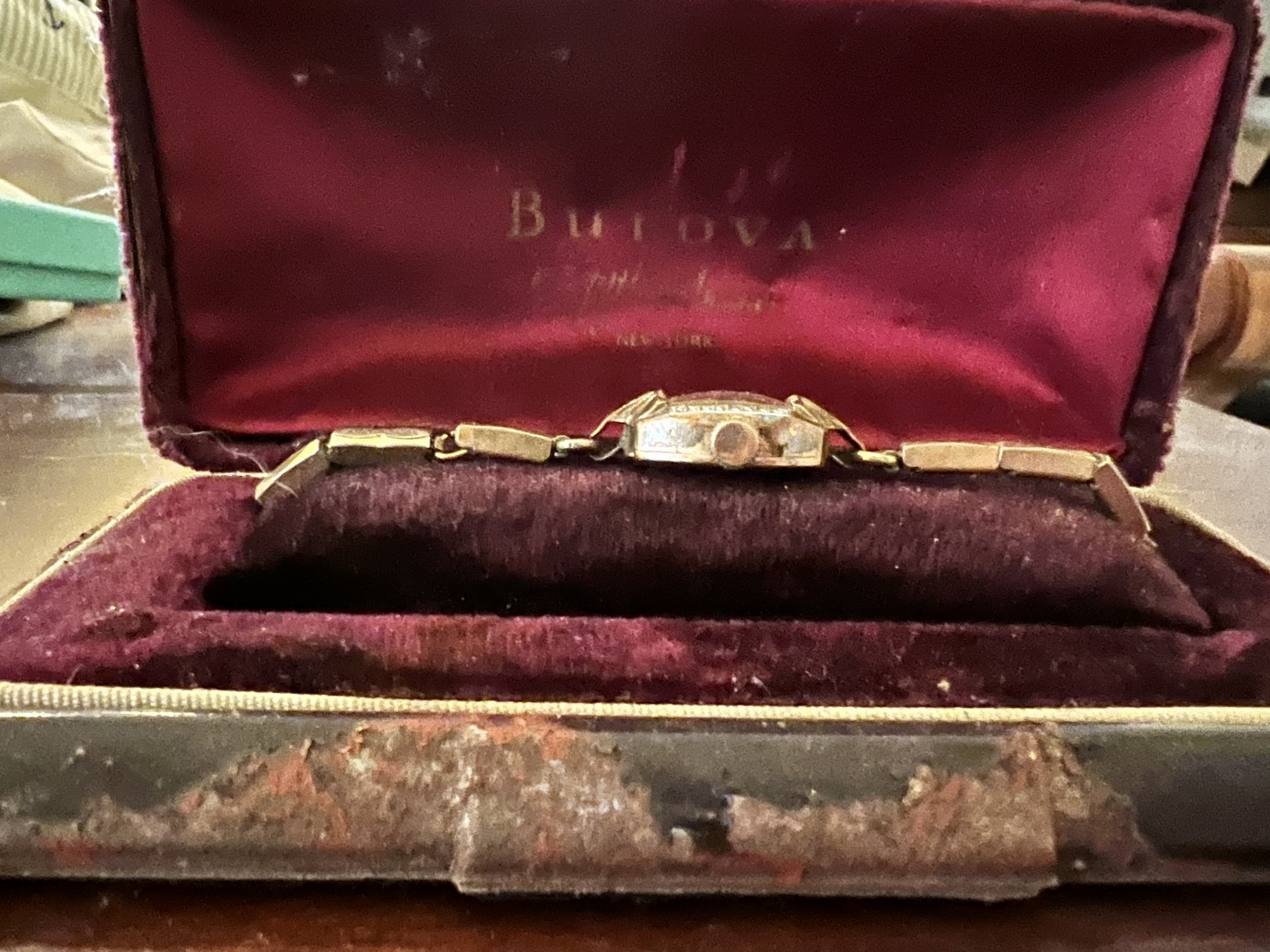 Antique Bulova Watch In Original Box #1382166 | Auctionninja.com