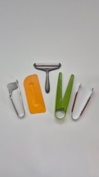 Cheese & Serving Tool Group With Presto Slicer And Tupperware Spatula