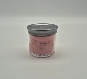 Yankee Candle Fresh Cut Roses Pink Jar Candle With Lid