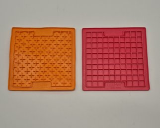 LickiMat Buddy & Playdate Pet Feeding Mats – Set Of 2