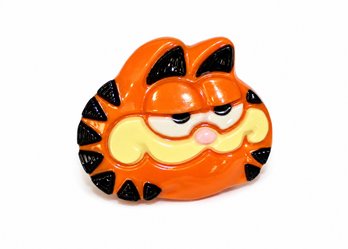 Vintage Garfield Orange Cat Plug-In Night Light  Collectible Character Dcor