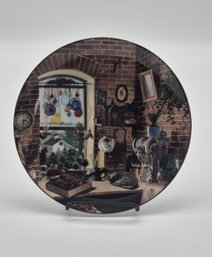 Bradford Exchange 'Garden Loft' Cat Collector Plate By Dave Henderson - 1997