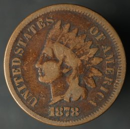 1878 Indian Head Cent