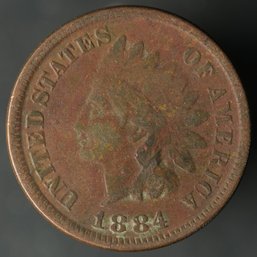 1884 Indian Head Cent
