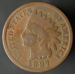 1887 Indian Head Cent