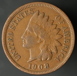 1908 Indian Head Cent