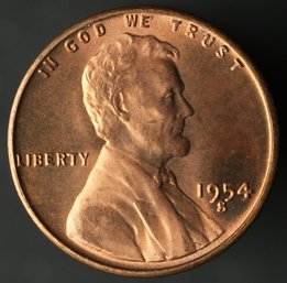 1954-S Lincoln Wheat Cent