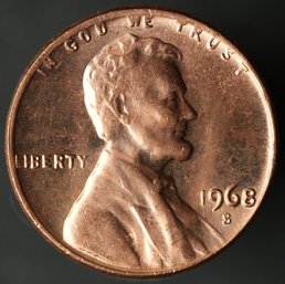 1968-S Lincoln Memorial Cent