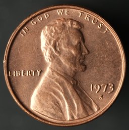 1973-S Lincoln Memorial Cent