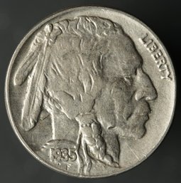 1935-P Buffalo Nickel