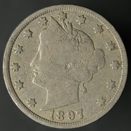 1897 Liberty V Nickel