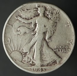 1943-P Walking Liberty Half Dollar