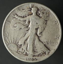 1945-P Walking Liberty Half Dollar