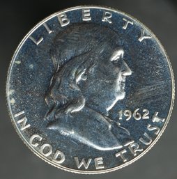 1962 Franklin Half Dollar Proof