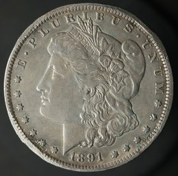 1891-CC Morgan Dollar - Spitting Eagle