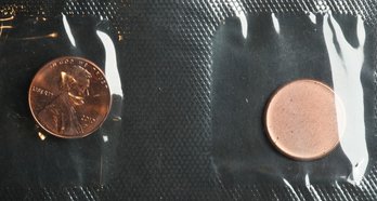 2010-D Lincoln Cent Blank Planchet Set