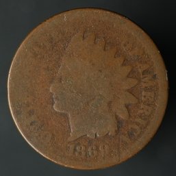 1869 Indian Head Cent