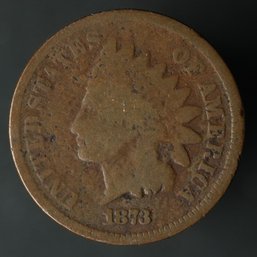 1873 Indian Head Cent