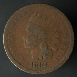 1881 Indian Head Cent