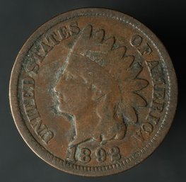 1892 Indian Head Cent