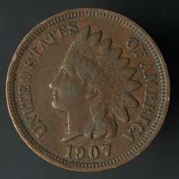 1907 Indian Head Cent