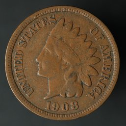 1908 Indian Head Cent