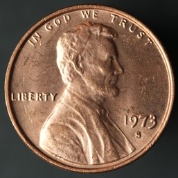 1973-S Lincoln Memorial Cent