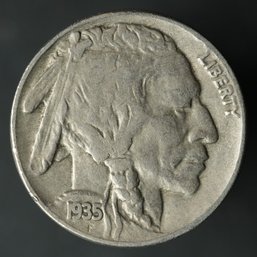 1935-P Buffalo Nickel