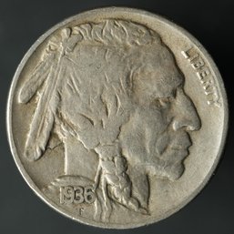 1936-D Buffalo Nickel