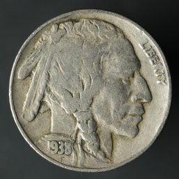 1938-D Buffalo Nickel