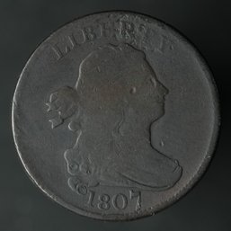 1807 Draped Bust Half Cent