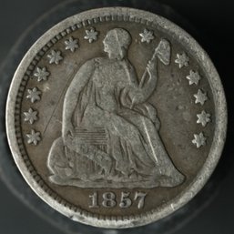 1857-P Seated Liberty Half Dime