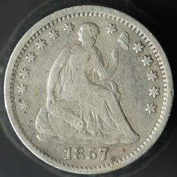 1857-P Seated Liberty Half Dime