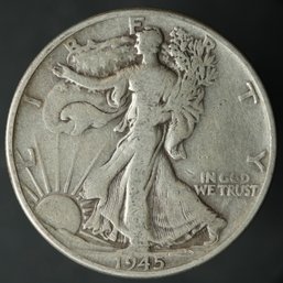 1945-P Walking Liberty Half Dollar