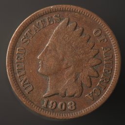 1908 Indian Head Cent