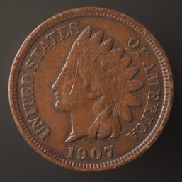 1907 Indian Head Cent