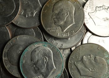 (20) Eisenhower Ike Dollars - Clad