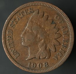 1908 Indian Head Cent