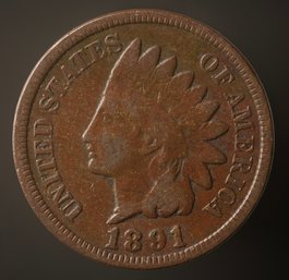 1891 Indian Head Cent