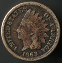 1863 Indian Head Cent