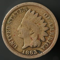 1863 Indian Head Cent