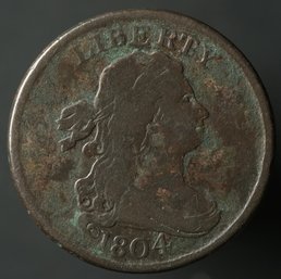 1804 Draped Bust Half Cent