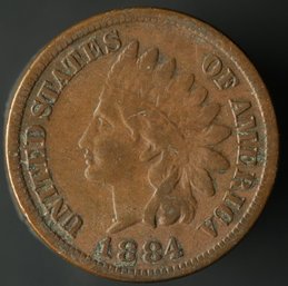 1884 Indian Head Cent