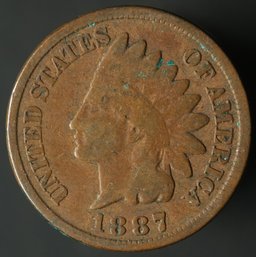 1887 Indian Head Cent