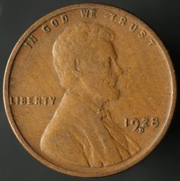 1928-D Lincoln Wheat Cent
