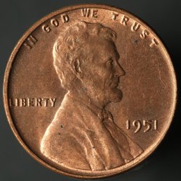 1951-P Lincoln Wheat Cent