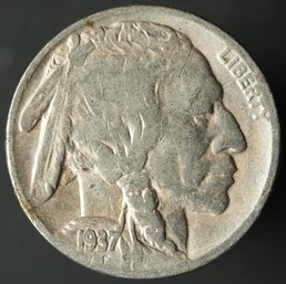 1937-D Buffalo Nickel