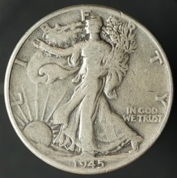 1945-P Walking Liberty Half Dollar